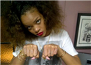 Rihanna បង្ហាញស្នាមសាក់ថី្ម