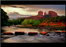 ផ្ទាំងសិលាក្រហមSedona នៅArizona សហរដ្ឋអាមេរិច