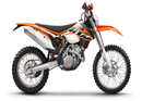 ម៉ូតូ KTM 250 XC-F ស៊េរីថ្មី ឆ្នាំ២០១៣ មាន បំពាក់ប្រព័ន្ធធុងទឹកត្រជាក់ ការពារម៉ាស៊ីន