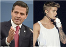 Justin Bieber និយាយកុហកថា បានជួបលោកប្រធានាធិបតី មិចស៊ីកូ