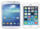 iPhone 5S បានវ៉ាឈ្នះ Galaxy S4 នៅលើទីផ្សារ ទូទាំងពិភពលោក