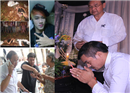 ខេមរៈ សិរីមន្ត លេចមុខចូលរួម បុណ្យគម្រប់៧ថ្ងៃ កូនប្រុសនាយ កុយ