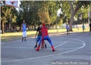 Spiderman លេងបាល់បោះ យ៉ាងស្ទាត់ជំនាញ(មានវីដេអូ)