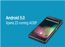 ទស្សនាវីដេអូ Xperia Z3 ប្រើប្រព័ន្ធប្រតិបត្តិការ Android 5.0 Lollipop វ៉ើហ្សិនដើម បន្តិចទៅមើល៍