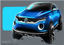 រថយន្ត Volkswagen T-ROC ម៉ូដែលថ្មី ឆ្នាំ២០១៤​  មានរាងចម្លែក
