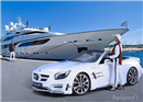 រថយន្ត Mercedes-Benz SL ម៉ូដែលថ្មី ២០១៤ ទំនើប បញ្ជាបិទបើកដំបូល ដោយស្វ័យប្រវត្តិ