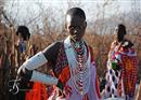 កុលសម្ព័ន្ធ Maasai ៖ ស្ដោះទឹកមាត់លើក្បាល ជំនួសពាក្យ ជូនពរកូន ពេលរៀបការ