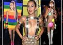 អាចឈាមច្រមុះ ព្រោះ Miley ស៊ិចស៊ី ស្ទើរស្រាត ពី MTV VMAs 2015 (មានប្រជុំរូបភាព)