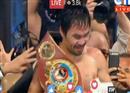 អបអរសាទរ! Pacquiao ដណ្តើមបានខ្សែក្រវាត់ WBO ក្រោយប្រកួតឈ្នះ Vargas ដោយពិន្ទុមុននេះ